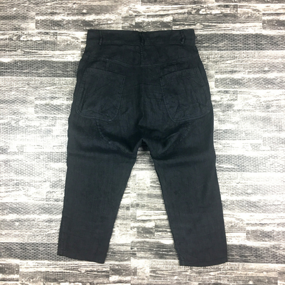 KristenseN Du Nord Linen Blend High Waist Pants 0 - Picture 5 of 6